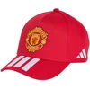 Vaikiška adidas Manchester United kepurė, raudona ir balta, KT0655