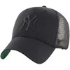 Kepurė 47 Brand MLB skrybėlė New Yankees Branson Cap juodas (B- BRANS17CTP- BKB)