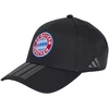 Kepurė su snapeliu adidas Bayern Monachium juoda KT3397 (Dorośli M/L)