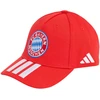 Kepurė su snapeliu adidas FC Bayern Monachium raudona KT3399 (Dzieci)
