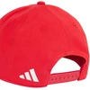 Kepurė su snapeliu adidas FC Bayern Munich Essentials raudona IA2333 (Dorośli M/L)
