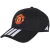 Kepurė su snapeliu adidas Manchester United juoda KT0647 (Dorośli M/L)