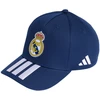 Kepurė su snapeliu adidas Real Madryt tamsiai mėlyna KR2462 (Młodzieżowa)