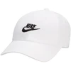 Kepurė su snapeliu Nike Club balta FB5368 100 (S/M)