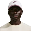 Kepurė su snapeliu Nike Club balta ir-violetinė FB5368 104 (M/L)