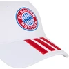 Kepurė su snapeliu vaikams adidas FC Bayern Monachium balta KT3396 (Dzieci)