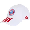 Kepurė su snapeliu vaikams adidas FC Bayern Monachium balta KT3396 (Dzieci)