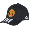 Kepurė su snapeliu vaikams adidas Manchester United juoda KT0654 (OSFY)