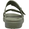 Klapki moterims Crocs Brooklyn Buckle Low žalia 211215 3BX (37-38)