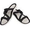 Moteriškos šlepetės Crocs Swiftwater Sandal W juodos ir baltos spalvos 203998 066 (36-37)