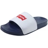 Klapki moterims Levi's Pool balta ir-tamsiai mėlyna VPOL0187S-0122 (37)