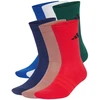 Kojinės adidas Cushioned Crew 6 par kolorowe KY1904 (40-42)