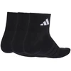 Kojinės adidas Thin&Light Sportswear 3 pary juoda KC9613 (46-48)