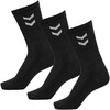 Kojinės Hummel Crew Socks Basic 3-pack juoda 022030-2001 (36-40)