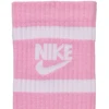 Kojinės Nike Everyday Cush Crew Youth balta, rožinė, pilka CK7302 905 (38-42)