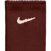 Kojinės Nike Everyday Cushioned Crew 3 pary ruda, smėlio sp., rožinė SX7664 915 (34-38)
