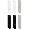 Kojinės Nike Everyday Elevated 6 par balta, juoda, pilka HQ8021 903 (35-37,5)