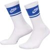 Kojinės Nike Everyday Elevated Crew 3 pary balta ir-mėlyna IM7949 904 (43-46)