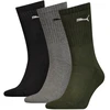 Kojinės Puma Crew 3 pary juoda, pilka, žalia 880355 28 (43-46)