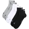 Kojinės Puma Quarter Plain 3pak juoda, balta, pilka 938589 17 (35-38)