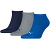 Kojinės Puma Sneaker Plain 3 pak tamsiai mėlyna, pilka, mėlyna 938624 12 (35-38)