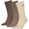 Kojinės Puma Sport 3-pack smėlio sp., ruda 880355 27 (43-46)