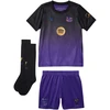 Komplet piłkarski vaikams Nike FC Barcelona Stadium Away 2026/27 violetinė-juoda II1649 505 (L)