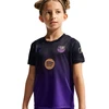Komplet piłkarski vaikams Nike FC Barcelona Stadium Away 2026/27 violetinė-juoda II1649 505 (L)