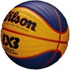 Krepšinio kamuolys Wilson FIBA3X3 Game Basketball granatowo-oranžinė WTB0533XB (6)