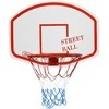 Krepšinio lenta Kimet Street Ball+obręcz balta ir-raudona