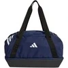 Krepšys adidas Tiro Duffle Small With Bottom Compartment tamsiai mėlyna KD4240