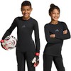Marškinėliai bramkarska vaikams adidas Padded Goalkepper Longsleeve juoda KA1678 (164cm)