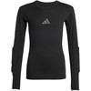 Marškinėliai bramkarska vaikams adidas Padded Goalkepper Longsleeve juoda KA1678 (164cm)