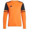 Marškinėliai bramkarska vaikams adidas Squadra 25 Long Sleeve oranžinė JJ1941 (116cm)