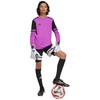 Marškinėliai bramkarska vaikams adidas Squadra 25 Long Sleeve violetinė JJ1939 (128cm)
