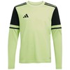 Marškinėliai bramkarska vaikams adidas Squadra 25 Long Sleeve limonkowa JJ1940 (128cm)