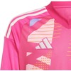 Marškinėliai bramkarska vaikams adidas Tiro 24 Competition rožinė IS5337 (128cm)