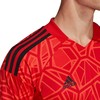 Marškinėliai bramkarska vyriška adidas Condivo 22 Long Sleeve raudona H21237 (L)