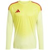 Marškinėliai bramkarska vyriška adidas Tiro 25 Competition Goalkeeper Long Sleeve geltona JN2018 (S)