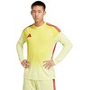 Marškinėliai bramkarska vyriška adidas Tiro 25 Competition Goalkeeper Long Sleeve geltona JN2018 (S)