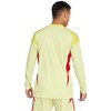 Marškinėliai bramkarska vyriška adidas Tiro 25 Competition Goalkeeper Long Sleeve geltona JN2018 (S)