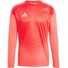 Marškinėliai bramkarska vyriška adidas Tiro 25 Competition Goalkeeper Long Sleeve raudona JI9724 (2XL)