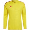 „Adidas Tiro 23 Competition“ vyrų vartininko marškinėliai ilgomis rankovėmis, geltoni HK7696 (XL)