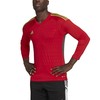 „Adidas Tiro 23 Competition“ vyrų vartininko marškinėliai ilgomis rankovėmis, raudoni HL0007 (M)