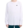 Marškinėliai dla chłopca 4F longsleeve M655 balta 4FJWMM00TLONM655 10S (152cm)