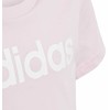 Adidas Essentials Linijinio Logotipo Medvilniniai Siauro Kirpimo Marškinėliai Jaunimui IC3152