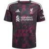 Marškinėliai vaikams adidas Liverpool FC 26/27 Third Jersey juoda-rožinė KB8284 (128cm)