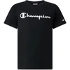 Marškinėliai vaikams Champion SS Tee juoda 307322 KK001 (XL)