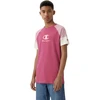 Marškinėliai vaikams Champion SS Tee rožinė 307719 PS029 (S)