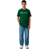 Marškinėliai vaikams Champion SS Tee žalia 307322 GS559 (XL)